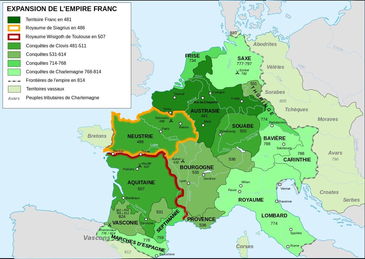 Siège - Histoire de l'Europe