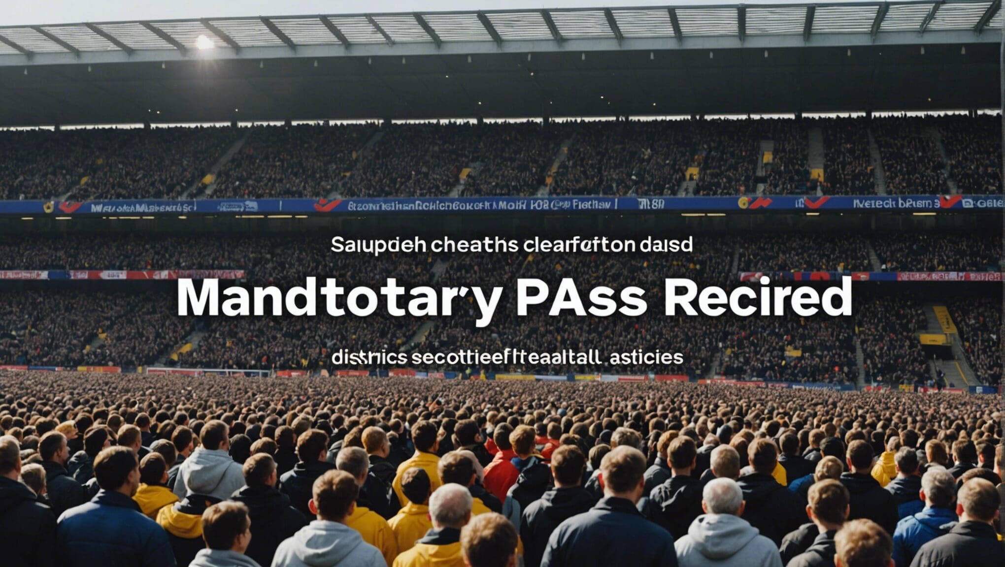 découvrez si le pass sanitaire est nécessaire pour assister aux matchs de football dans les districts et apprenez-en plus sur les mesures sanitaires en place.