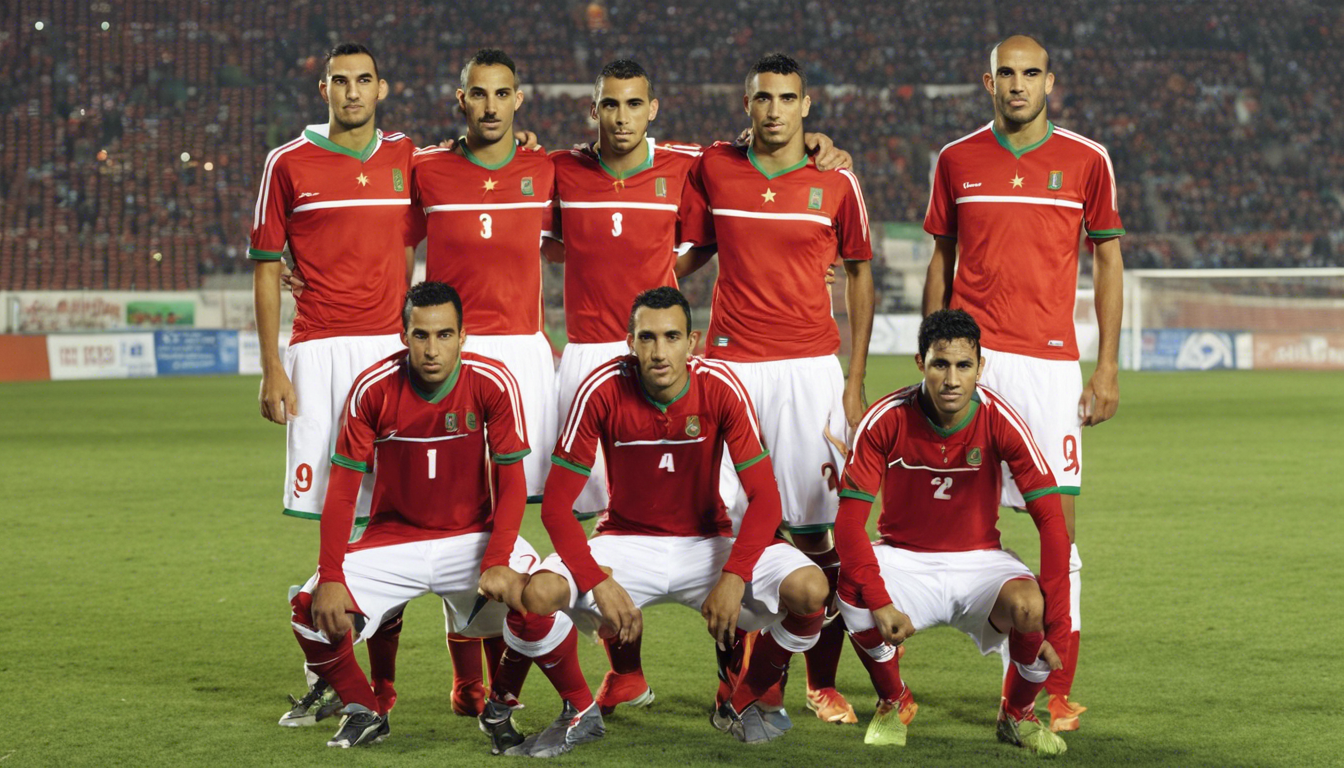 découvrez les joueurs qui composent l'équipe du maroc de football et leurs performances actuelles dans les compétitions internationales.