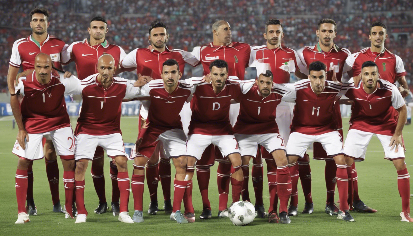 découvrez les joueurs qui composent l'équipe du maroc de football et suivez leurs performances lors des prochaines compétitions.