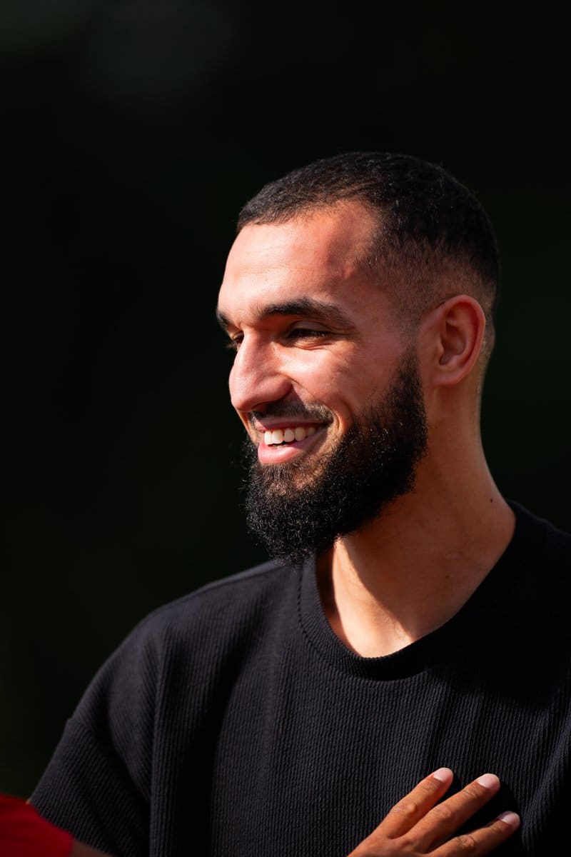 Nabil Bentaleb au Domaine de Luchin