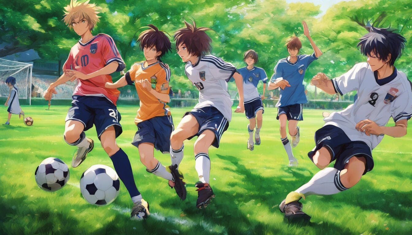 d&eacute;couvrez comment l'univers captivant de l'anime rencontre la passion du football dans une exploration fascinante des similitudes, des r&eacute;cits et des personnages qui unissent ces deux mondes. plongez dans un voyage o&ugrave; les fans de sport et d'animation c&eacute;l&egrave;brent leurs passions communes.