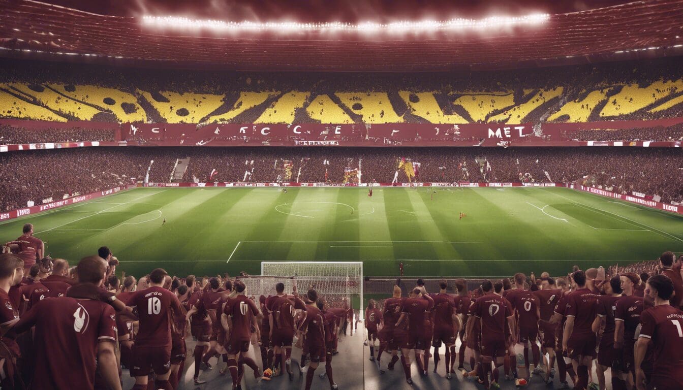 d&eacute;couvrez l'incroyable parcours du fc metz, un club embl&eacute;matique du football fran&ccedil;ais, c&eacute;l&egrave;bre pour sa passion ind&eacute;fectible et ses victoires m&eacute;morables. plongez dans l'histoire riche et captivante de cette &eacute;quipe qui a su inspirer des g&eacute;n&eacute;rations de supporters.