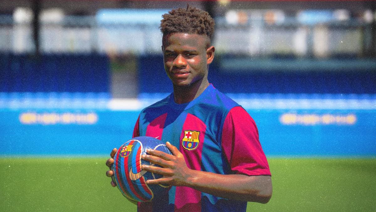 FC Barcelone : la Ligue 1 s’arrache la pépite Mikayil Faye