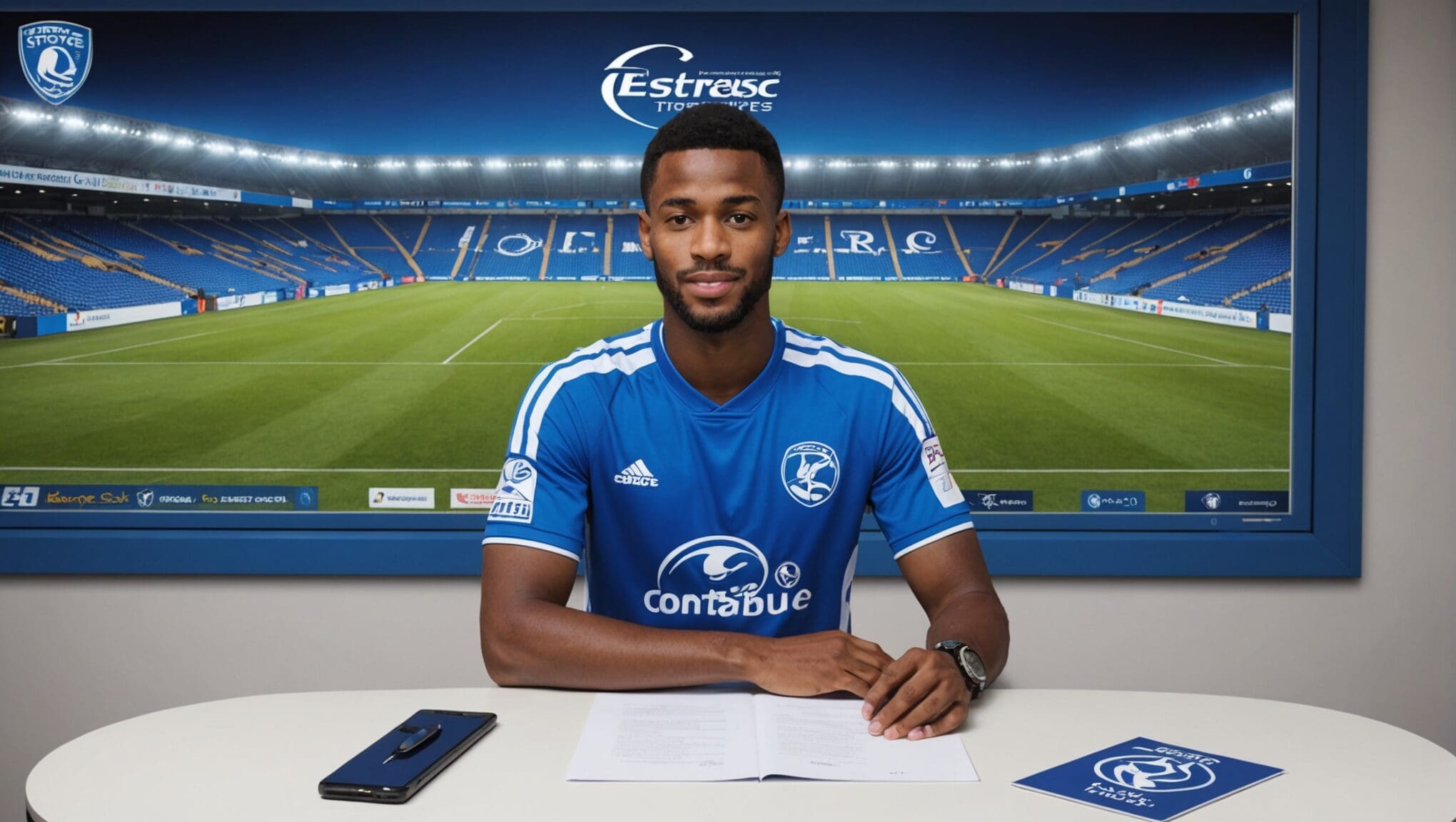 d&eacute;couvrez l'arriv&eacute;e d'un attaquant prometteur de ligue 2 au sein de l'estac troyes ! suivez les d&eacute;tails de ce transfert qui renforce l'&eacute;quipe et promet d'apporter du dynamisme sur le terrain.
