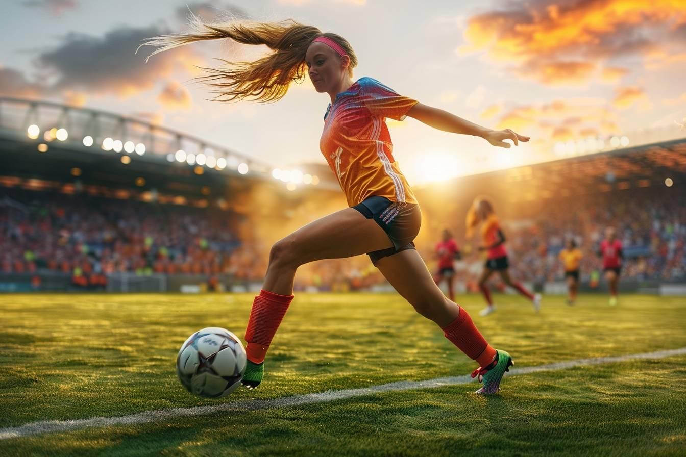 Jouez au football féminin ce soir!
