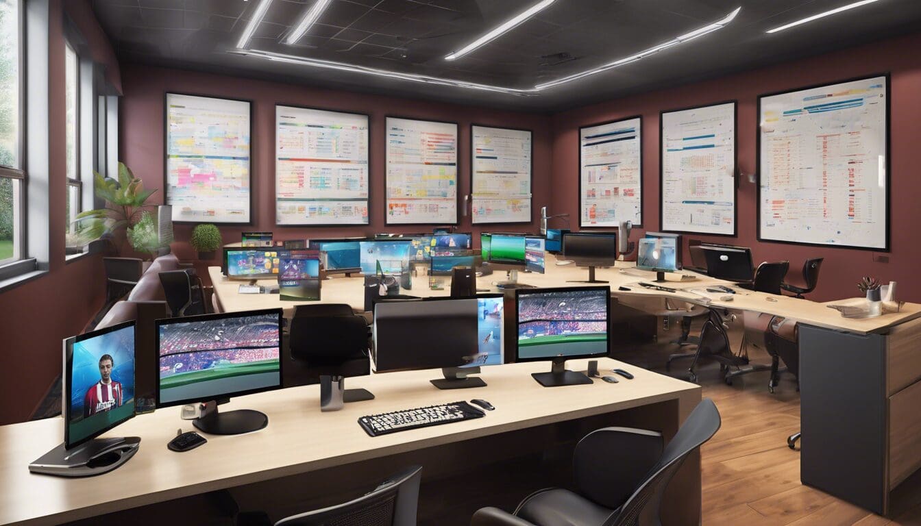 explorez les derni&egrave;res innovations et am&eacute;liorations du jeu football manager, optimisant votre exp&eacute;rience de gestion d'&eacute;quipe avec des outils avanc&eacute;s et des m&eacute;caniques de jeu enrichies.
