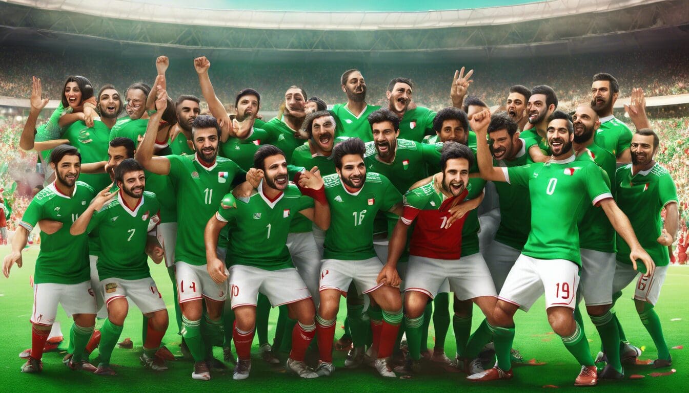 d&eacute;couvrez la brillante &eacute;quipe d'iran de football, une formation talentueuse qui allie technique et passion. suivez leur parcours, leurs joueurs embl&eacute;matiques et leurs performances sur la sc&egrave;ne internationale, pour comprendre pourquoi ils sont une &eacute;quipe &agrave; surveiller.