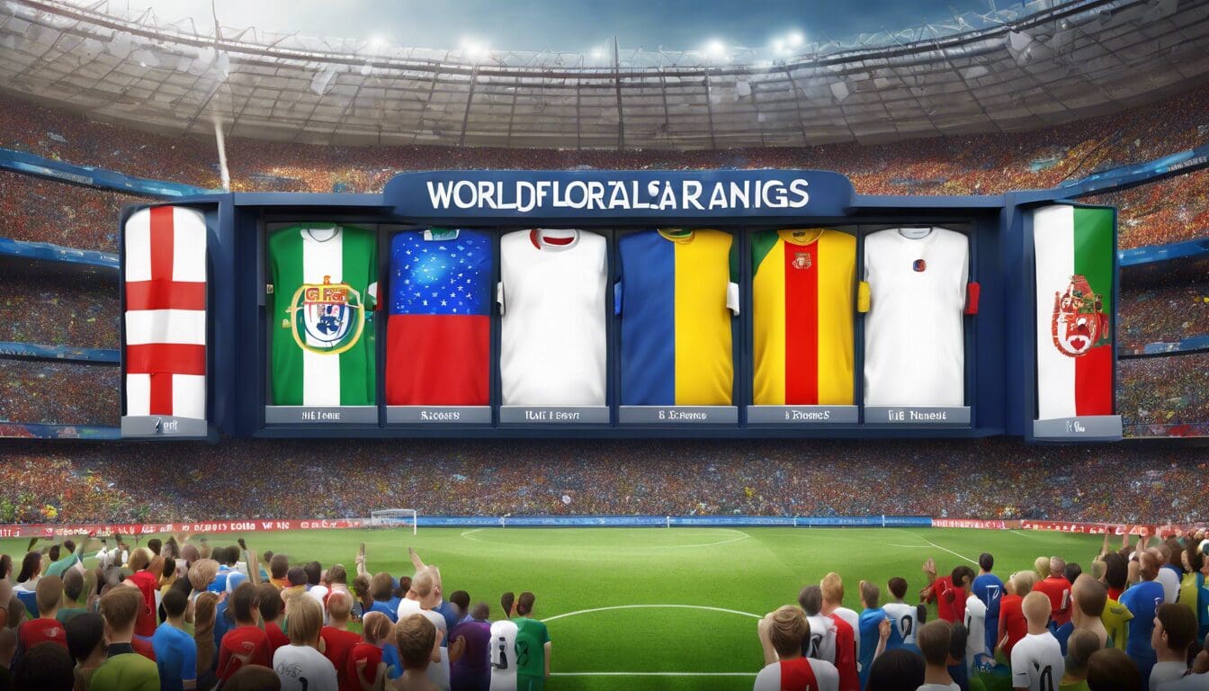 d&eacute;couvrez le classement mondial du football, o&ugrave; les meilleures &eacute;quipes de la plan&egrave;te s'affrontent pour la supr&eacute;matie. suivez l'&eacute;volution des performances, les tendances des matchs, et les classements &agrave; jour des nations et clubs renomm&eacute;s.