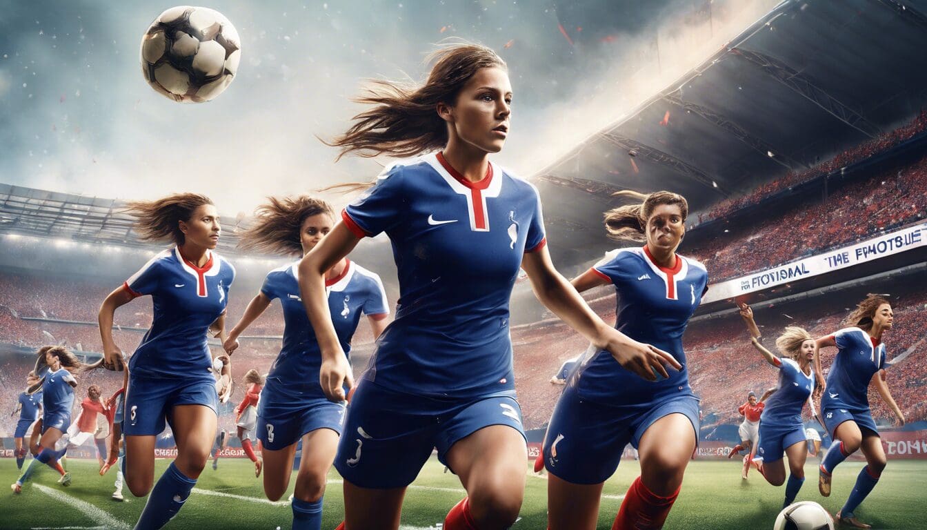 d&eacute;couvrez l'&eacute;quipe de france f&eacute;minine de football, ses performances, ses joueuses embl&eacute;matiques et son parcours inspirant dans le monde du football. suivez les actualit&eacute;s, les r&eacute;sultats et les moments forts de cette &eacute;quipe qui marque les esprits et promeut le sport f&eacute;minin.