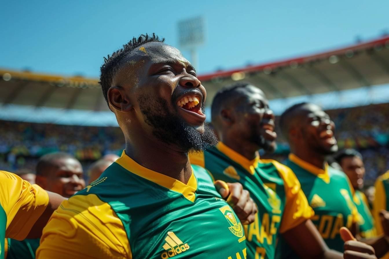 L&rsquo;équipe de football d&rsquo;Afrique du Sud