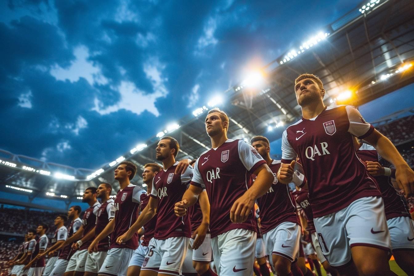 L&rsquo;équipe de football du Qatar : En route vers la gloire