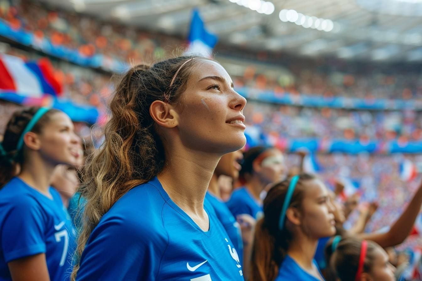 L&rsquo;équipe de France féminine de football