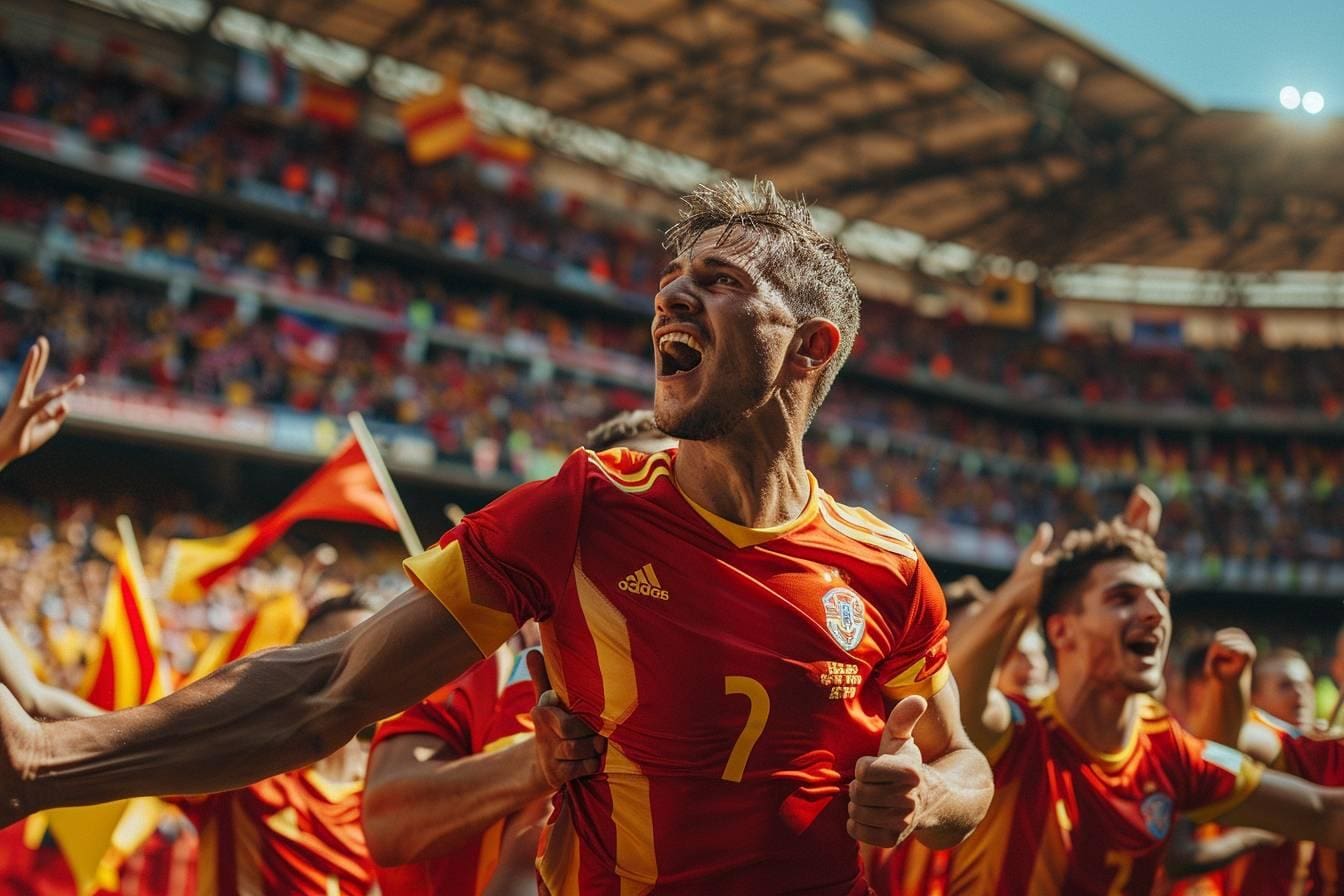 L’équipe de Macédoine du Nord en football