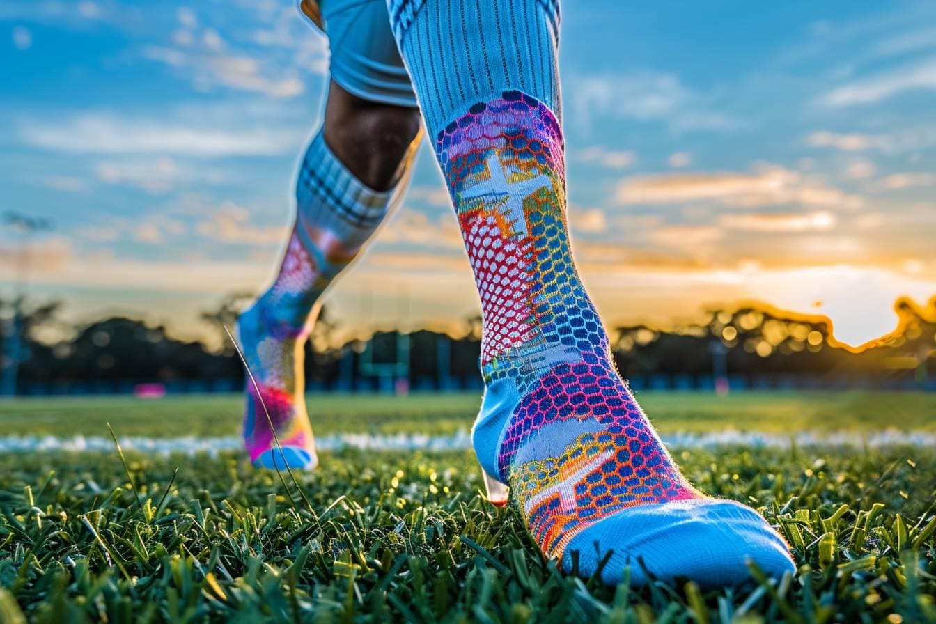 Les chaussettes antidérapantes pour une pratique sûre du football