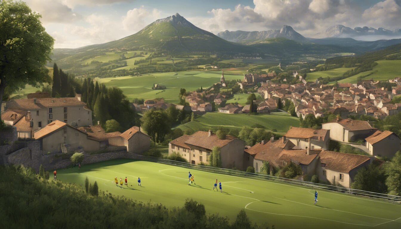 d&eacute;couvrez l'union passionnante entre l'auvergne et la r&eacute;gion rh&ocirc;ne-alpes &agrave; travers le football. explorez les rivalit&eacute;s, les clubs embl&eacute;matiques et les moments forts qui unissent ces deux r&eacute;gions au c&oelig;ur du sport. plongez dans l'univers du football r&eacute;gional et partagez l'amour pour le jeu dans cette belle alliance.