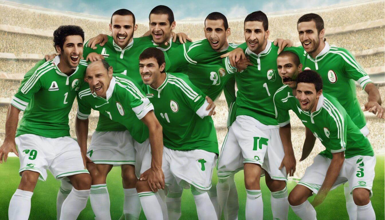 d&eacute;couvrez l'&eacute;quipe nationale d'alg&eacute;rie, un v&eacute;ritable joyau du football qui allie talent, passion et d&eacute;termination. suivez leur parcours impressionnant sur la sc&egrave;ne internationale et plongez dans l'histoire inspirante de ces champions en herbe.