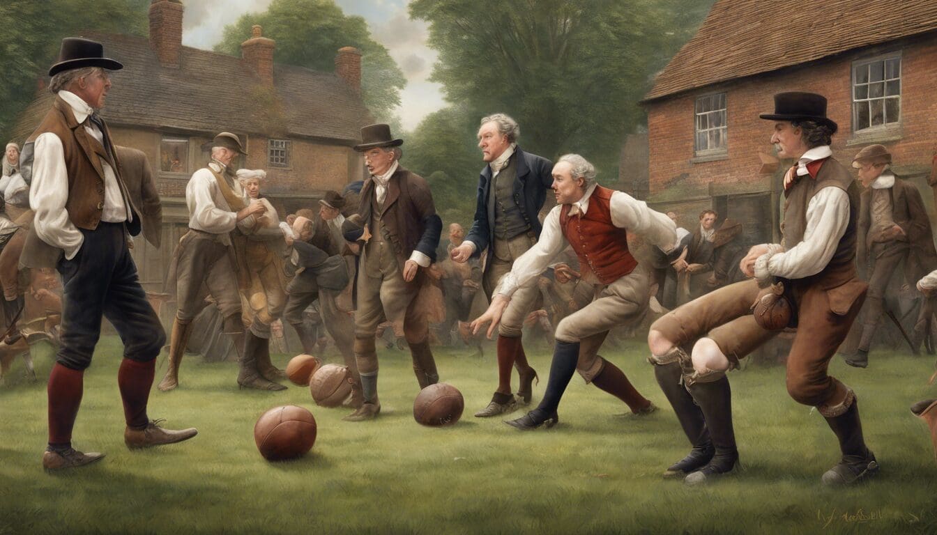 d&eacute;couvrez l'origine fascinante du football et plongez dans l'histoire de ce sport embl&eacute;matique. qui a vraiment invent&eacute; le football ? explorez les anecdotes, les &eacute;volutions et les personnages cl&eacute;s qui ont fa&ccedil;onn&eacute; ce jeu universel.