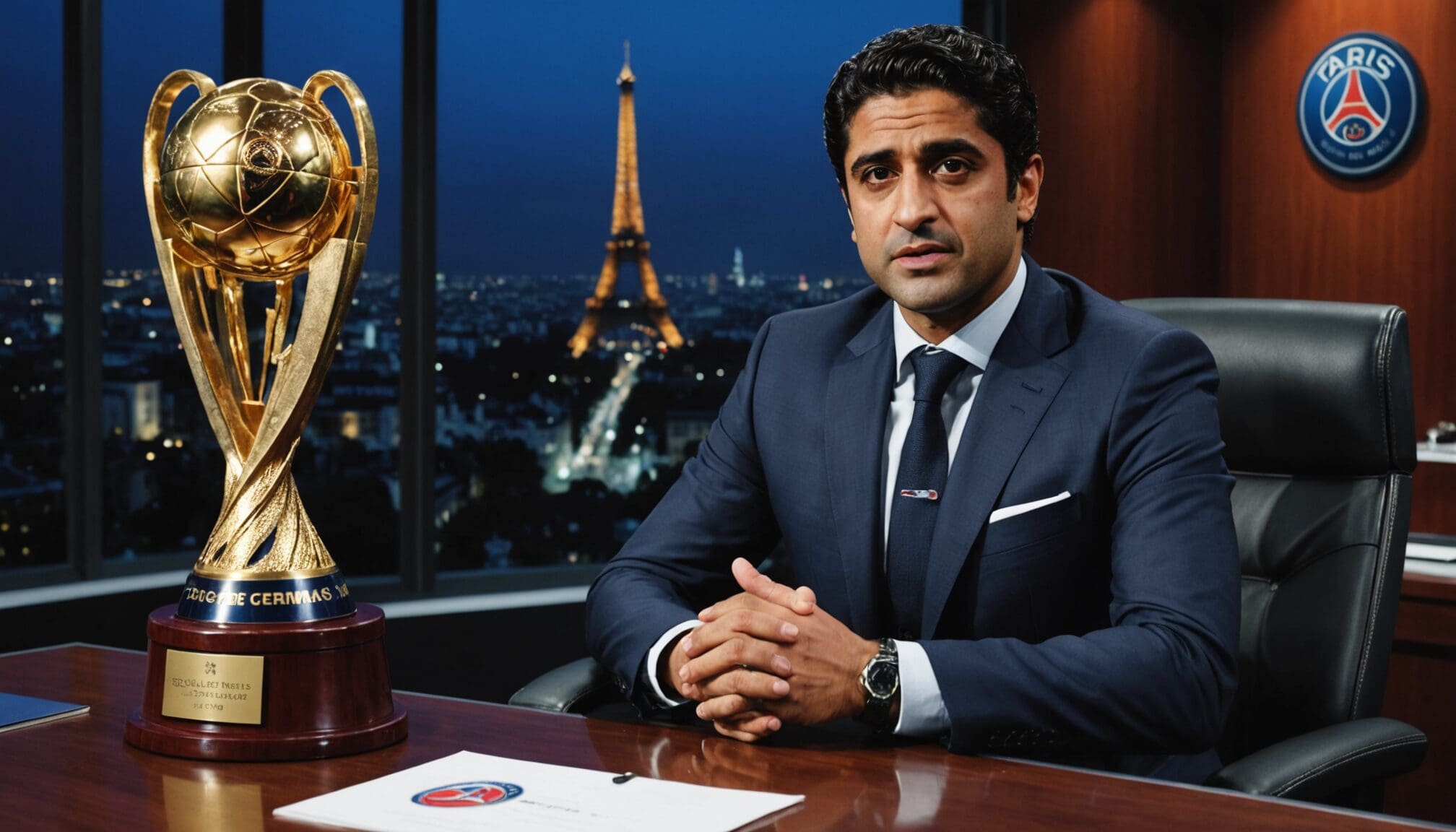 d&eacute;couvrez les r&eacute;actions de nasser al-khela&iuml;fi concernant l'acquisition du paris fc. le pr&eacute;sident du psg exprime son m&eacute;contentement face &agrave; cette d&eacute;cision strat&eacute;gique qui soul&egrave;ve des questions sur l'avenir du club. plongez dans les d&eacute;tails de cette d&eacute;claration impactante.