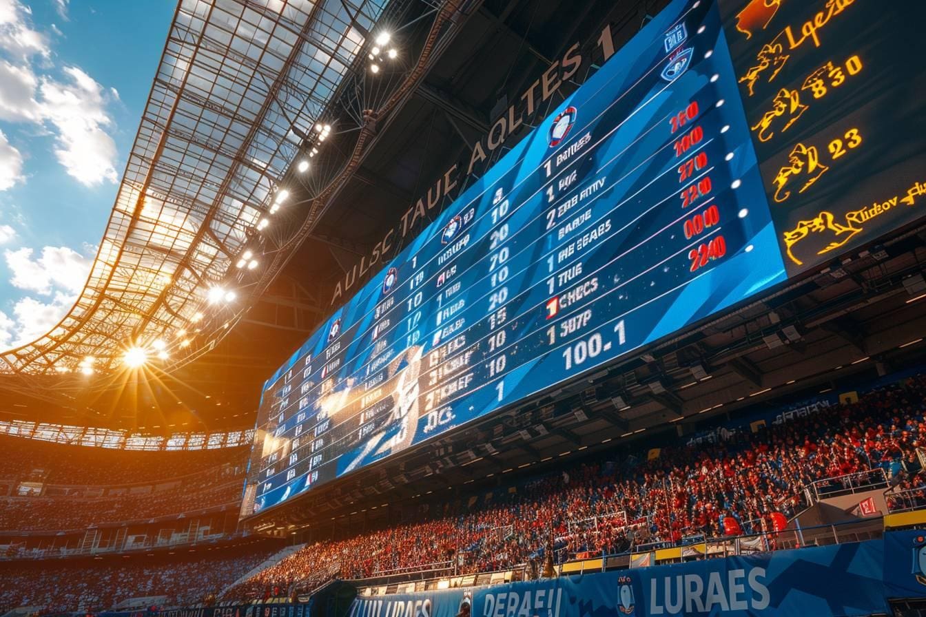 Découvrez les derniers résultats de la Ligue 1 de football