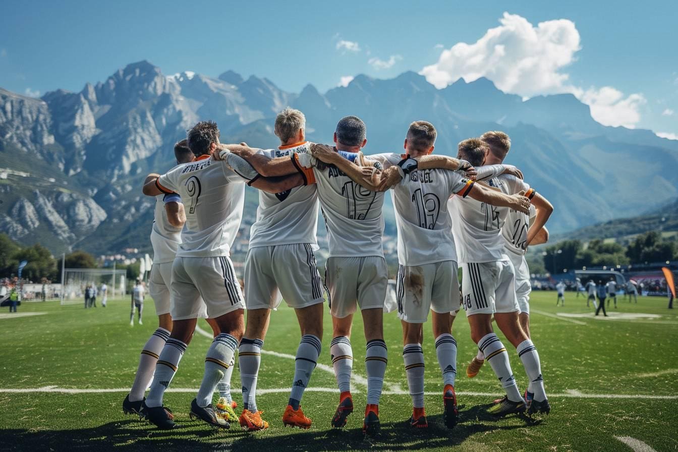 L&rsquo;Auvergne et la région Rhône-Alpes unies dans le football