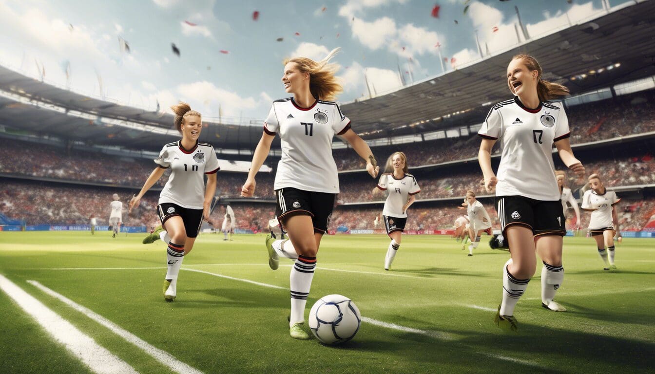 découvrez l'équipe féminine de football d'allemagne, ses performances impressionnantes, ses joueuses talentueuses et son parcours dans les compétitions internationales. suivez leur histoire et leurs défis sur le chemin de l'excellence sportive.