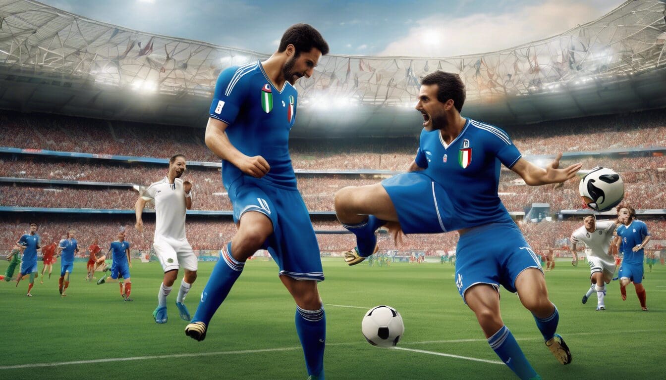découvrez l'équipe italienne de football, ses joueurs emblématiques, ses succès historiques et son passionnant parcours dans les compétitions internationales. plongez au cœur de la culture footballistique italienne et revivez les moments forts qui ont marqué l'histoire du calcio.