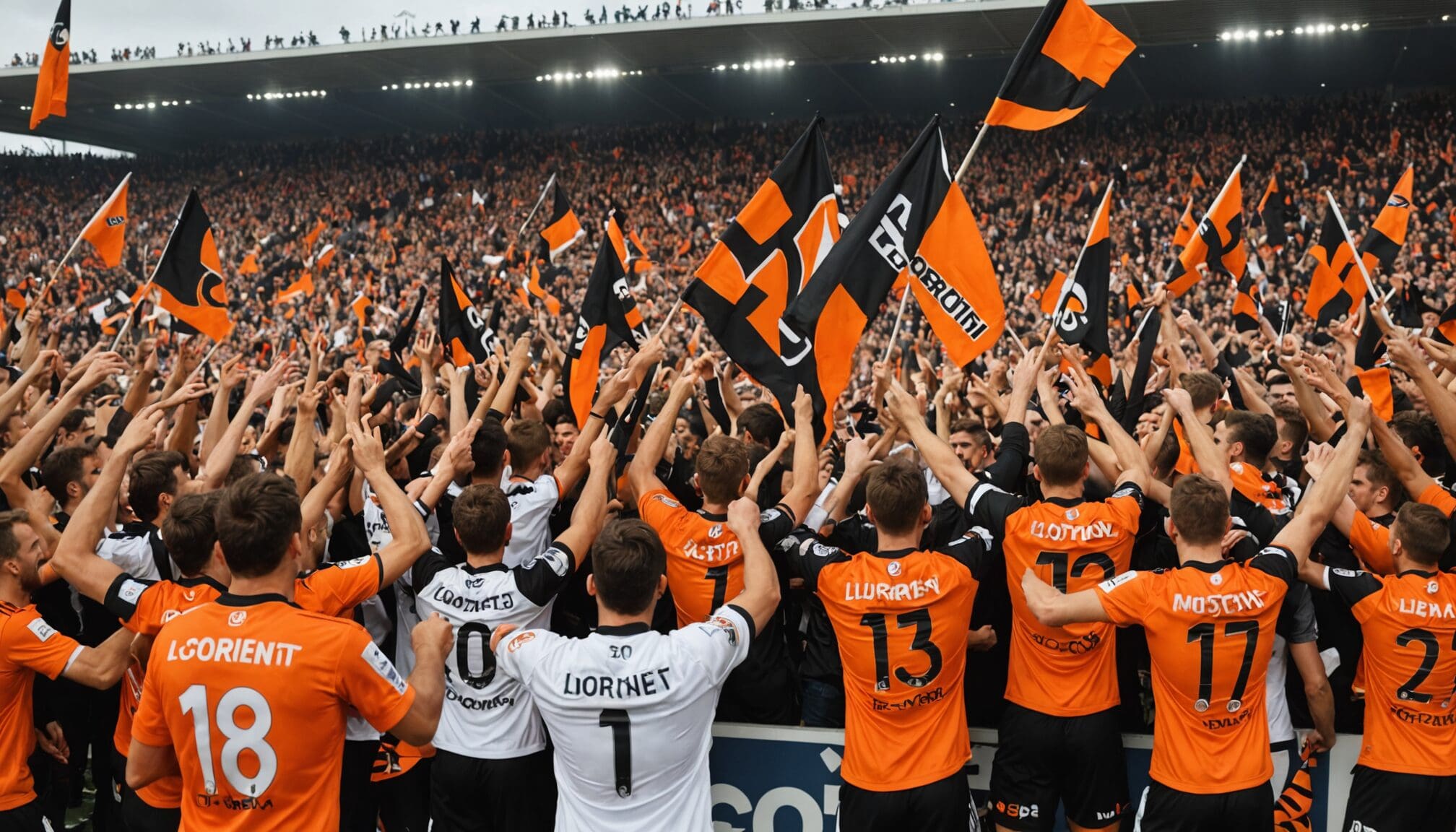 lorient réalise un retour triomphant en ligue 1, tandis que montpellier subit une déception en rétrogradant en ligue 2. découvrez les enjeux et les moments clés de cette saison décisive.
