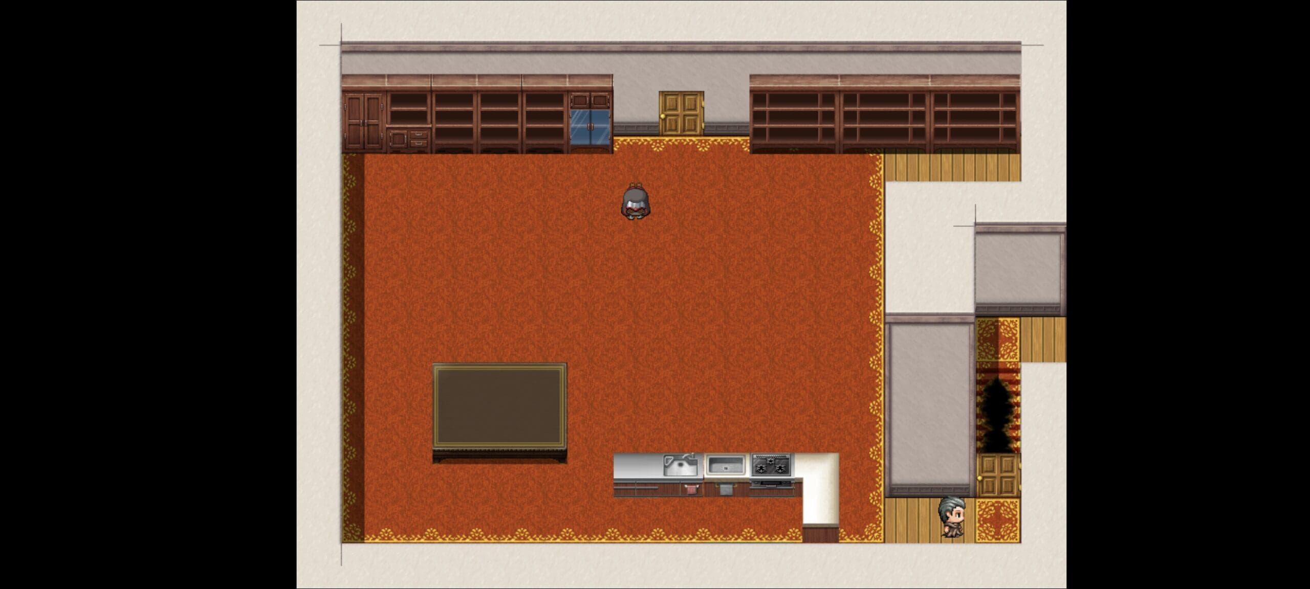 Illustration du jeu Adventure Call, représentant un univers RPG centré sur le fétichisme des pieds