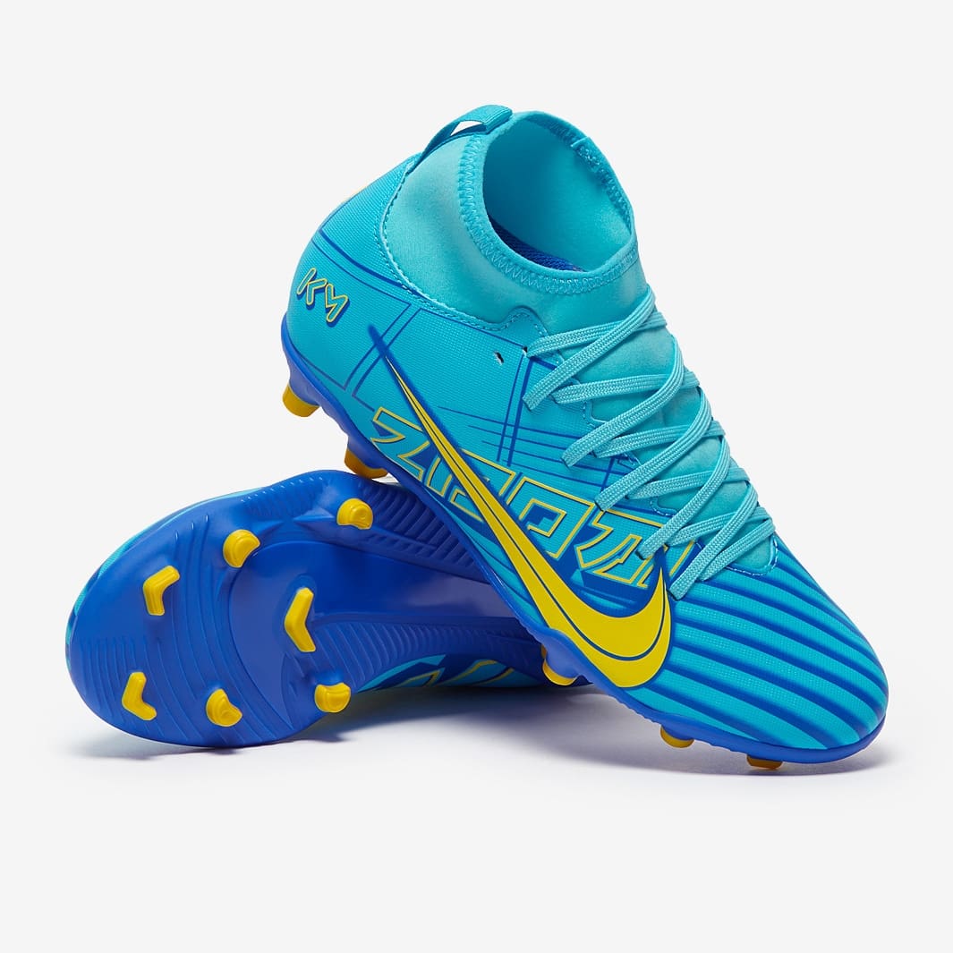 Chaussures de foot Nike Zoom Mercurial pour enfant idéales pour terrains secs