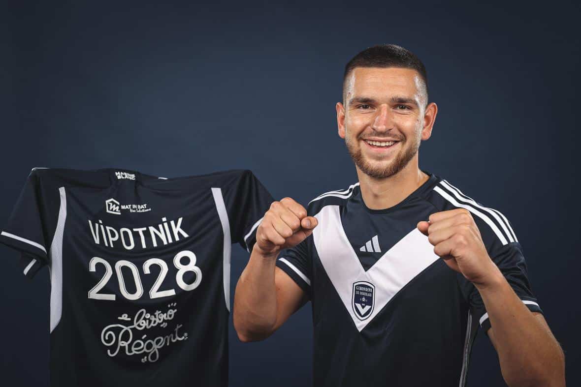 Transfert de Vipotnik aux Girondins de Bordeaux pendant le mercato estival 2023