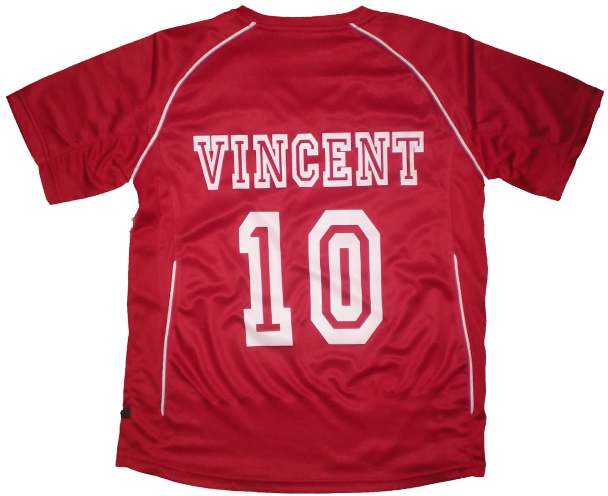 Maillot de foot personnalisé pour enfant